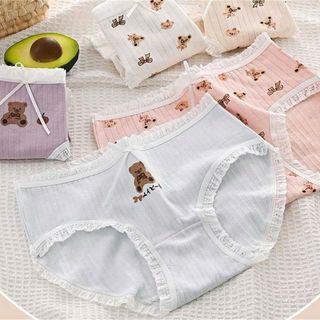 QUẦN LÓT CUTE GẤU NÂU CS033