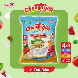 Thùng 40 gói Cháo tổ yến thịt bằm rong biển
