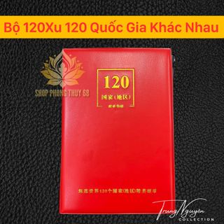 Bộ Sưu Tập 120 Xu 120 Quốc Gia Được Gắn Album