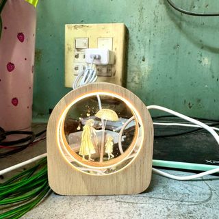 ĐÈN 3D THỦY TINH LASER BA CHIỀU