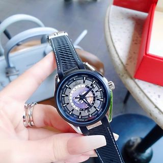 ĐỒNG HỒ NAM CAO CẤP AMEGA SEAMASTER AQUA MÁY CƠ DÂY ĐEN