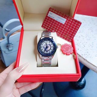 ĐỒNG HỒ NAM CAO CẤP AMEGA SEAMASTER AQUA MÁY CƠ DÂY ĐEN