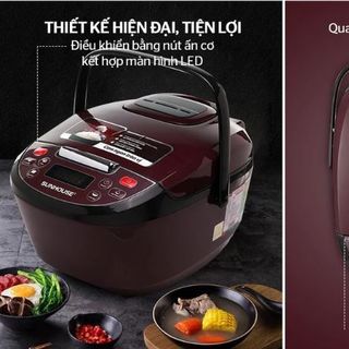 NỒI CƠM ĐIỆN TỬ 1.8L SUNHOUSE SHD8909