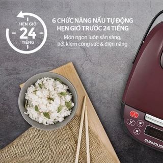 NỒI CƠM ĐIỆN TỬ 1.8L SUNHOUSE SHD8909