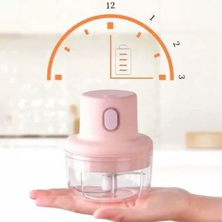 MÁY XAY TỎI, ỚT ĐA NĂNG 250ML MÀU HỒNG