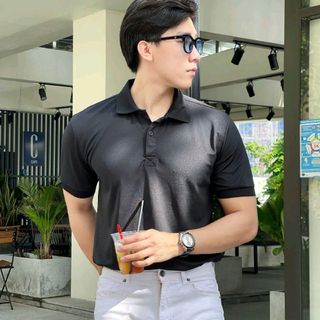 Áo thun nam Basic ,cổ bẻ, chất liệu poli cá sấu - menswear (mã:HOKO80)