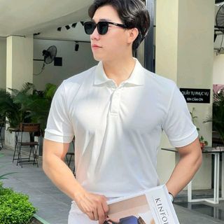 Áo thun nam Basic ,cổ bẻ, chất liệu poli cá sấu - menswear (mã:HOKO80)