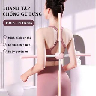 GẬY TẬP YOGA CHỮ THẬP CHỐNG GÙ LƯNG