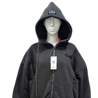 Áo khoác form boxy thêu Coolgirl chất nỉ xk dày mịn cổ cao,2 túi trong,2 túi ngoài  freeisize dưới 40- 65kg