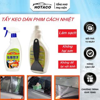 Tẩy Keo phim cách nhiệt ô tô, kính văn phòng chuyên dụng nhanh chóng hiệu quả