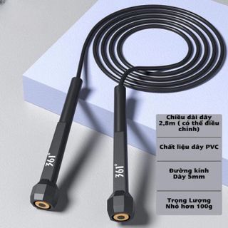 DỤNG CỤ NHẢY DÂY PVC 361 CHẤT LƯỢNG CAO