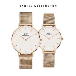 ĐỒNG HỒ NỮ CAO CẤP DANIEL W PETITE MẶT LƯỚI TRÒN