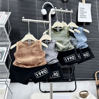 BỘ COTTON TÀU BÉ TRAI SIU IU.