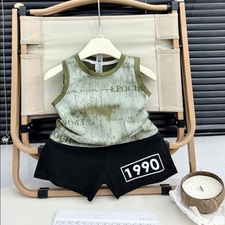 BỘ COTTON TÀU BÉ TRAI SIU IU.