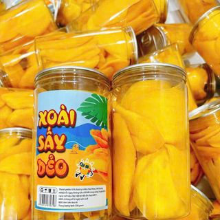 Xoài sấy dẻo hủ PET (500g) - Mềm dẻo tự nhiên, Đậm vị miền Nhiệt đới