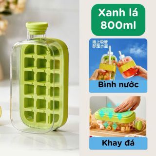 Khay làm đá viên thông minh tích hợp bình đựng nước ( 800ml ) giá sỉ