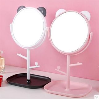 Gương Tai Mèo Xoay Có Giá Treo Đồ (Thùng 240 Cái)