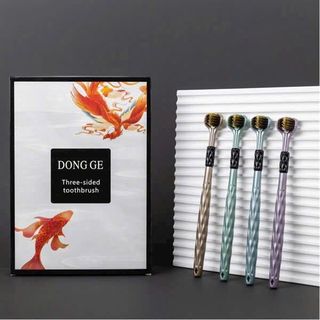 Set 4 Bàn Chải 3 Đầu Dong Ge (Thùng 100 Set)