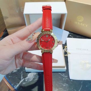 ĐỒNG HỒ NỮ CAO CẤP VERSAT DÂY DA MẶT TRÒN VÂN TIA