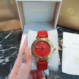 ĐỒNG HỒ NỮ CAO CẤP VERSAT DÂY DA MẶT TRÒN VÂN TIA