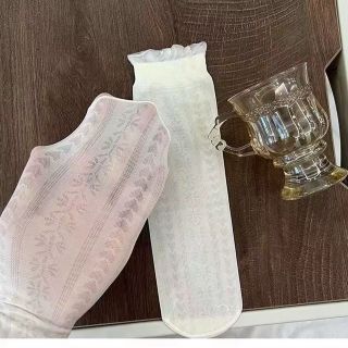 Tất Mỏng Thoáng Khí Ice Silk Ren Tất Nữ Dễ Thương Và Đa Năng Không Gót Tất ( set 10 đôi )