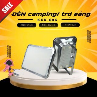 Đèn Camping Ngoài Trời Đèn Pin-686 Sạc Chống Nước, Siêu Sáng Và Đèn Cầm Tay Đa Chức Năng