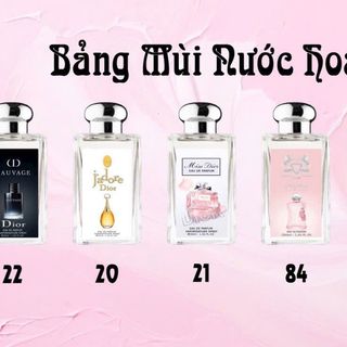 TINH DẦU NƯỚC HOA 30ML