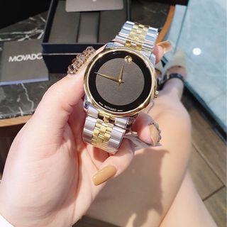 ĐỒNG HỒ NAM SIÊU CẤP MÁY THUỴ SĨ MOVADU DÂY THÉP CHECK CODE