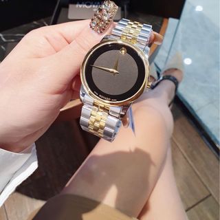 ĐỒNG HỒ NAM SIÊU CẤP MÁY THUỴ SĨ MOVADU DÂY THÉP CHECK CODE