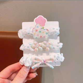 VĨ 3 CỘT TÓC MIKA SCRUNCHIES