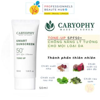 Kem Chống Nắng Caryophy Smart Tone Up Sunscreen Spf 50+ 50ml