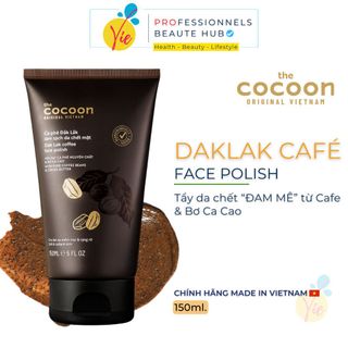 Tẩy Tế Bào Chết Mặt COCOON Cà Phê Dak Lak Coffee Face Polish Làm Sạch Da Chết Mặt