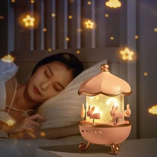ĐÈN NGỦ CHIẾU SAO 3D HÌNH THỎ
