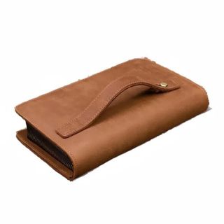 Ví cầm tay nam da bò thật 9010