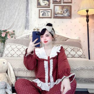 Bộ pijama tiểu thư DD