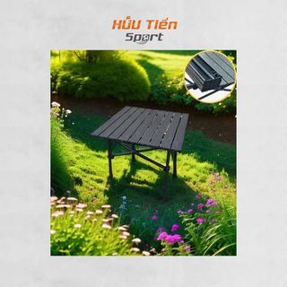Bàn Gấp Gọn Dã Ngoại Camping Siêu Nhẹ, Bàn Xếp Gọn Du Lịch Picnic, Bàn Trà Mini Ngoài Trời Tiện Lợi Nhỏ Gọn