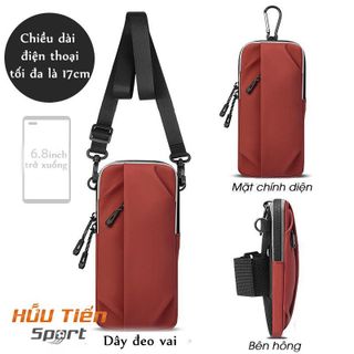 Túi Đeo Tay Chạy Bộ Đa Năng, Đai Đeo Tay Thể Thao Cao Cấp Đựng Điện Thoại Chống Thấm Nước, Có Dải Phản Quang Bag Túi Thể Thao Sport