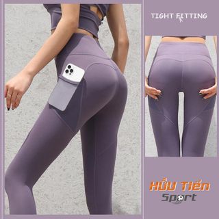Quần Legging Nữ Body Thun Poly Dài Tập Gym, Yoga, Thể Thao Siêu Co Dãn Cao Cấp (QG01)