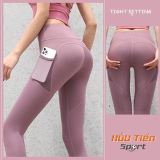 Quần Legging Nữ Body Thun Poly Dài Tập Gym, Yoga, Thể Thao Siêu Co Dãn Cao Cấp (QG01)