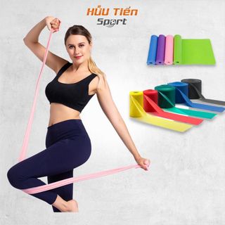 Dây Cao Su Đàn Hồi Kháng Lực Bản Thun Tập Gym Yoga Pilates Thể Lực 1.5 Thera Band Dây Kháng Lực Tập Yoga