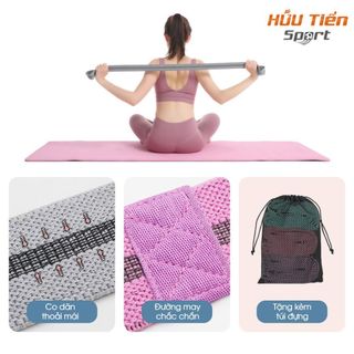 Bộ 3 Dây Cao Su Đàn Hồi Kháng Lực, Dây Trợ Lực Powerband Tập Toàn Thân Gym Yoga Aolikes AL3609 Cao Cấp Chính Hãng Dây Kháng Lực Tập Gym