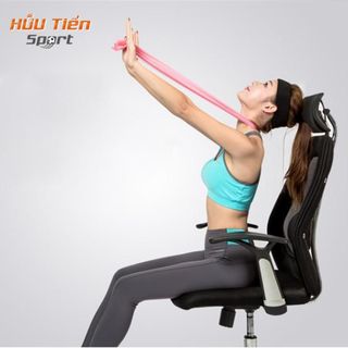 Dây Cao Su Đàn Hồi Kháng Lực Bản Thun Tập Gym Yoga Pilates Thể Lực 1.5 Thera Band Dây Kháng Lực Tập Yoga