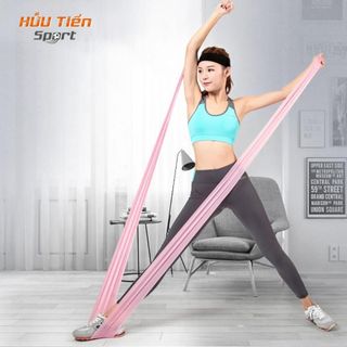 Dây Cao Su Đàn Hồi Kháng Lực Bản Thun Tập Gym Yoga Pilates Thể Lực 1.5 Thera Band Dây Kháng Lực Tập Yoga