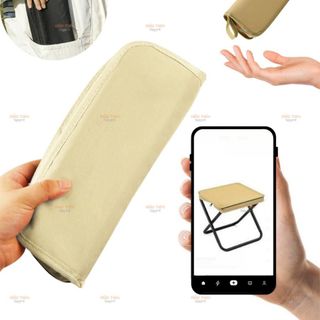 Ghế Xếp Gọn Du Lịch Cắm Trại Siêu Nhẹ 400g – Ghế Ngồi Mini Hoa Văn Thổ Cẩm Dã Ngoại Picnic Siêu Bền