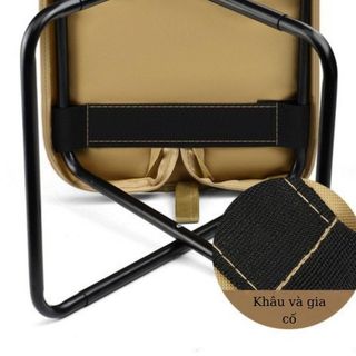 Ghế Xếp Gọn Du Lịch Cắm Trại Siêu Nhẹ 400g – Ghế Ngồi Mini Hoa Văn Thổ Cẩm Dã Ngoại Picnic Siêu Bền