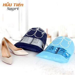 Túi Đựng Giày, Túi Rút Họa Tiết Chống Bẩn, Có Dây Rút Đi Du Lịch Tiện Lợi