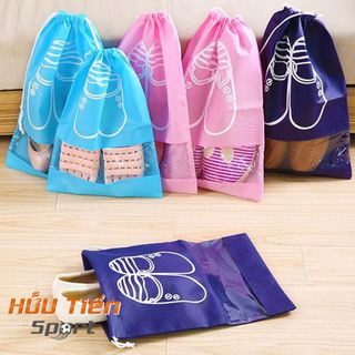Túi Đựng Giày, Túi Rút Họa Tiết Chống Bẩn, Có Dây Rút Đi Du Lịch Tiện Lợi