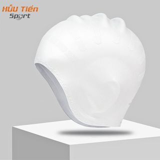 Mũ Bơi Trùm Tai Feike, Nón Bơi Nam Nữ Silicon Chống Thấm Nước Bể Bơi, Bảo Vệ Tóc Và Tai