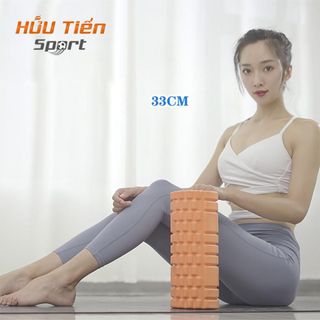 Con Lăn Foam Roller Massage Dãn Cơ Tập Gym Yoga Hàng Chuẩn Chính Hãng 30 33 45 CM