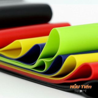 Dây Miniband, Bộ 5 Dây Mini Band Ngũ Sắc Kèm Túi, Dây Cao Su Đàn Hồi Kháng Lực Tập Chân , Phụ Kiện Tập Gym Nữ Dây Kháng Lực Thể Dục